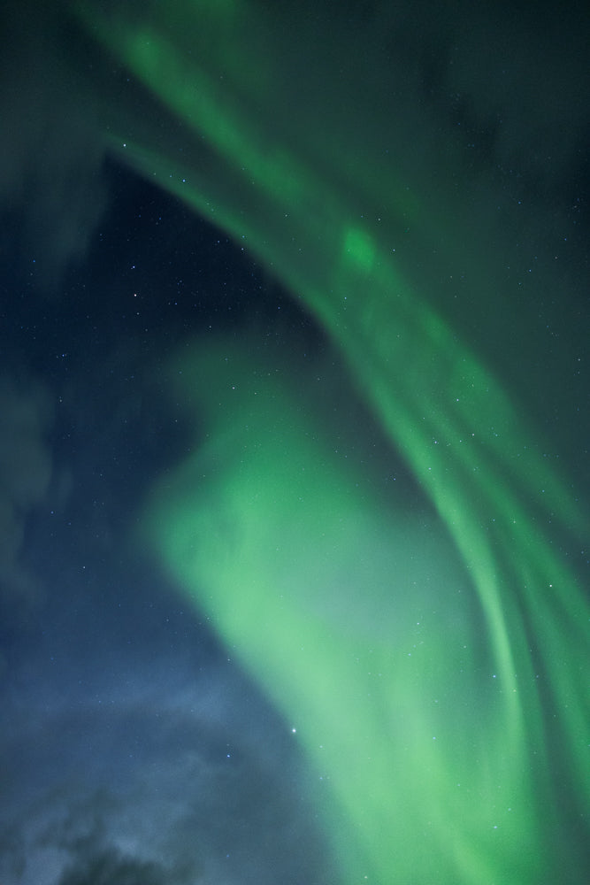 Northern Lights - Angel with Wings -  Fine Art Print